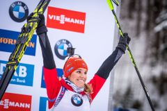 Závod s hromadným startem ovládl opět Bö, Slovenka Fialková si doběhla pro bronz