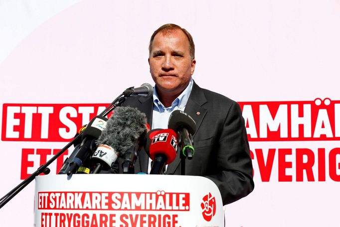 Švédský premiér Stefan Löfven.