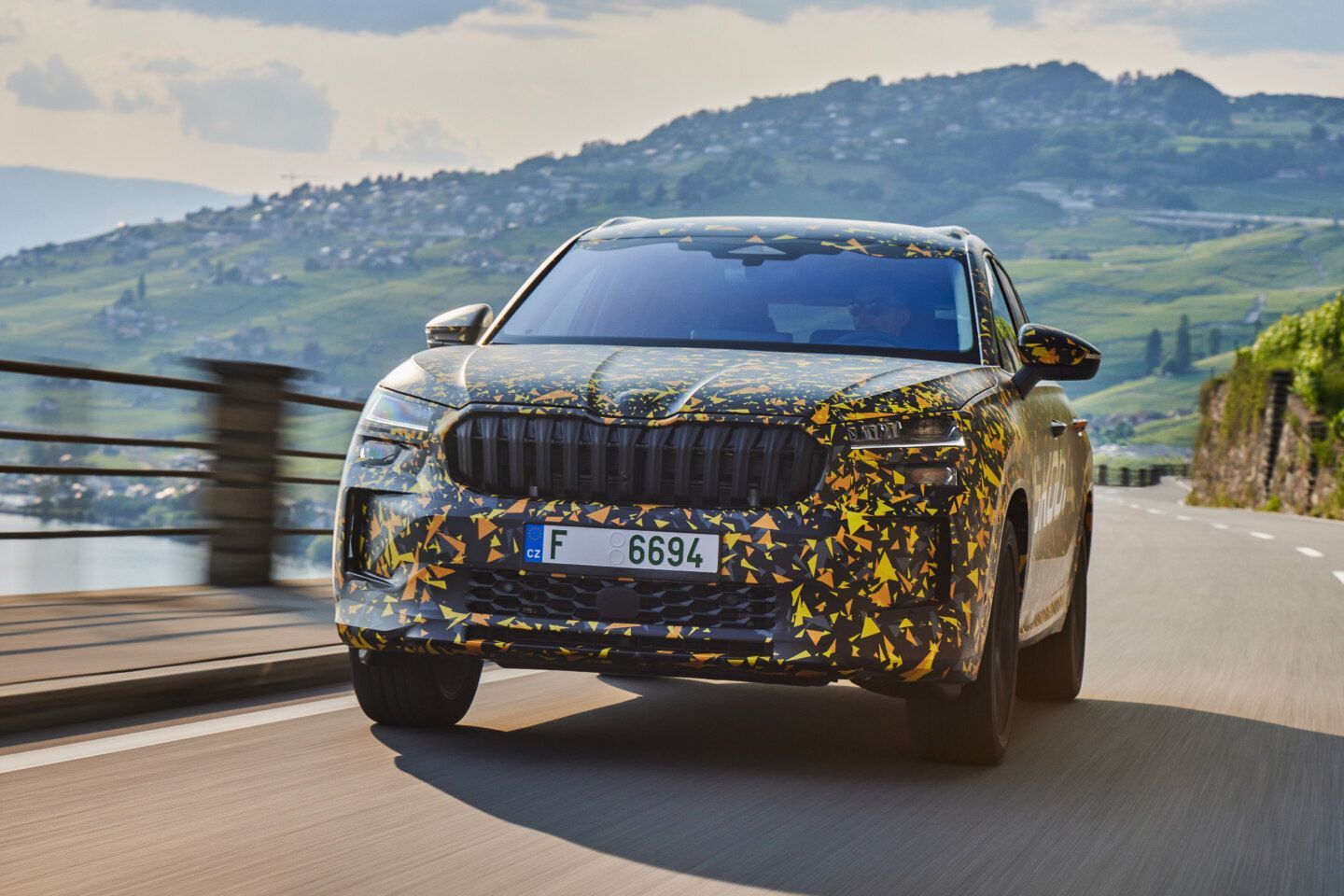 Škoda Kodiaq 2. generace maskování