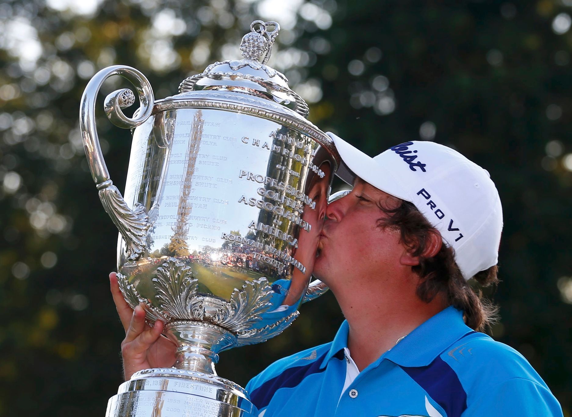 Jason Dufner slaví titul na PGA Championship