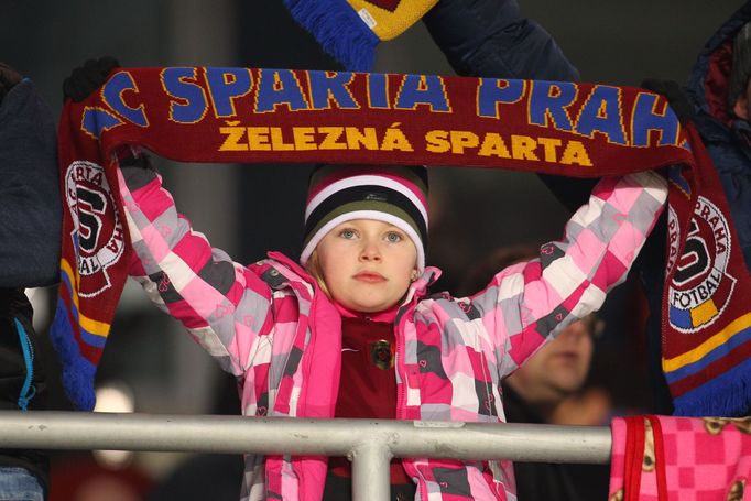 SL, Sparta-Teplice: fanoušek Sparty