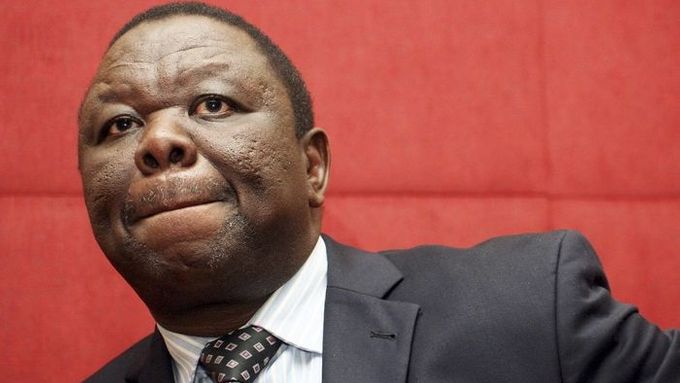 Morgan Tsvangirai, jeden z opozičních vůdců