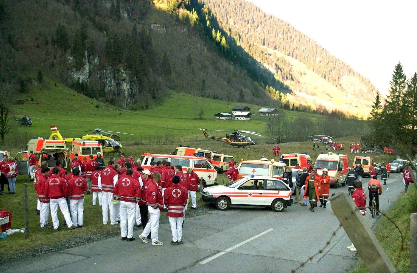kaprun lanovka požár