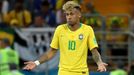 Neymar v zápase Brazílie - Švýcarsko na MS 2018