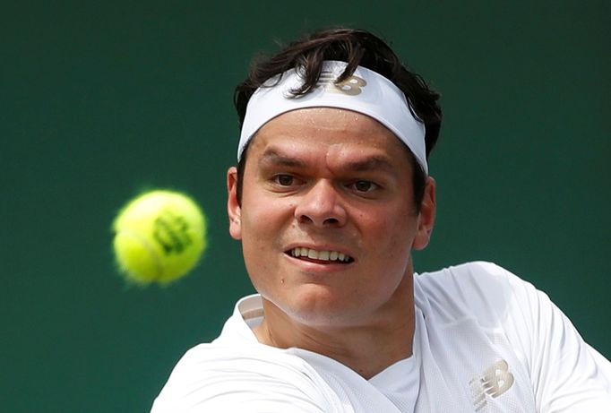 Třetí kolo Wimbledonu 2019: Milos Raonic