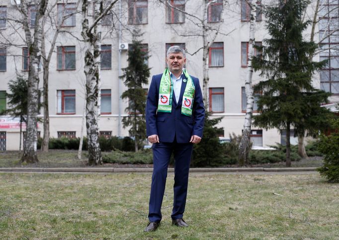 Vitaly Zubenko, 45, lawyer and supporter of presidential candidate Grigory Yavlinsky