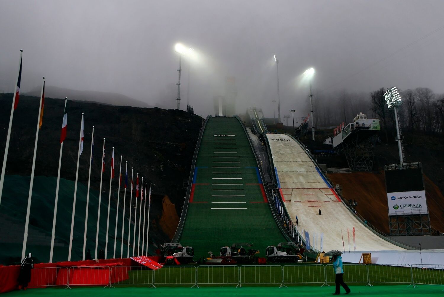 Skoky na lyžích v Soči