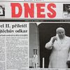 Návštěvy papeže v novinách