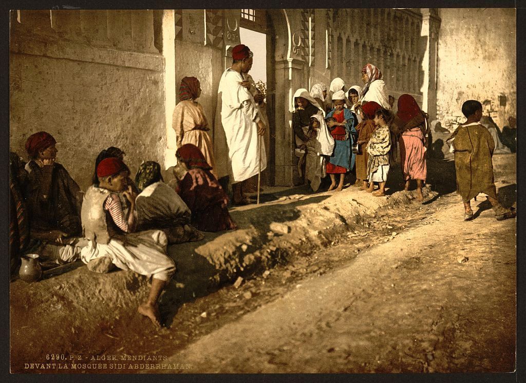 Alžírsko a Tunis na unikátních barevných historických fotografiích (počátky cestovatelské a street fotografie)