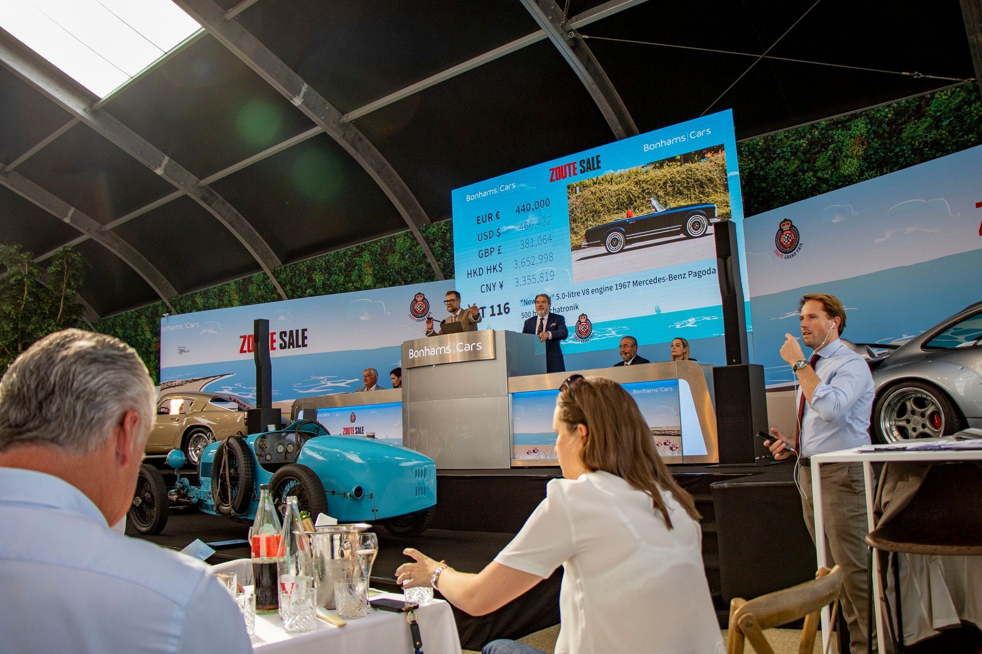 Bonhams aukce Zoute Sale 2023