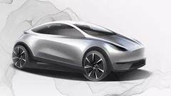 Tesla náčrt kompaktního modelu, Čína
