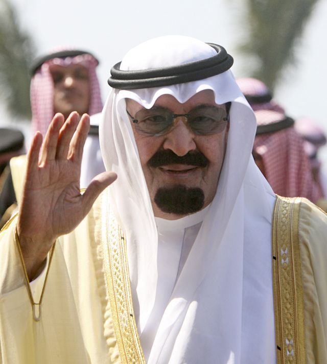 Saúdská Arábie král Abdalláh