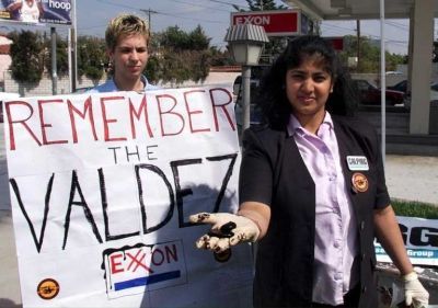 Protesty - Exxon Valdez