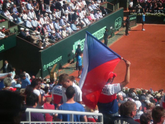 Francie - ČR semifinále Davis Cup 2014