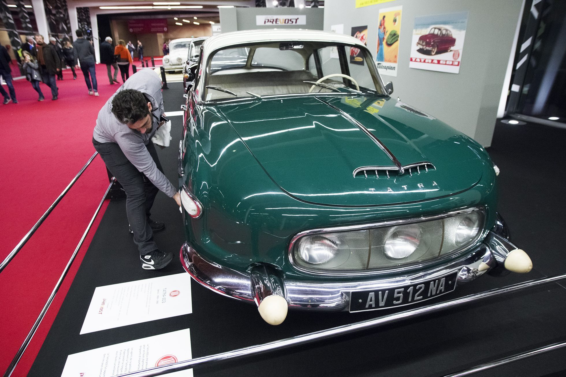 Výstava Tatry na Retromobile 2020