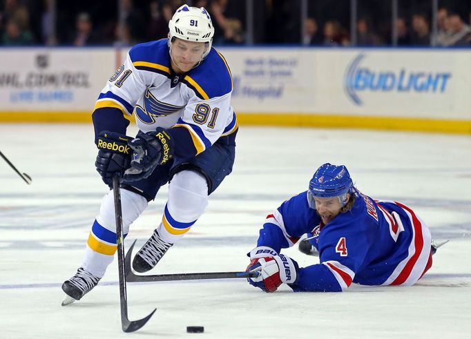 NHL: St. Louis Blues vs. New York Rangers (Vladimír Tarasenko)