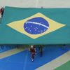 Zahajovací ceremoniál MS: brazilská vlajka