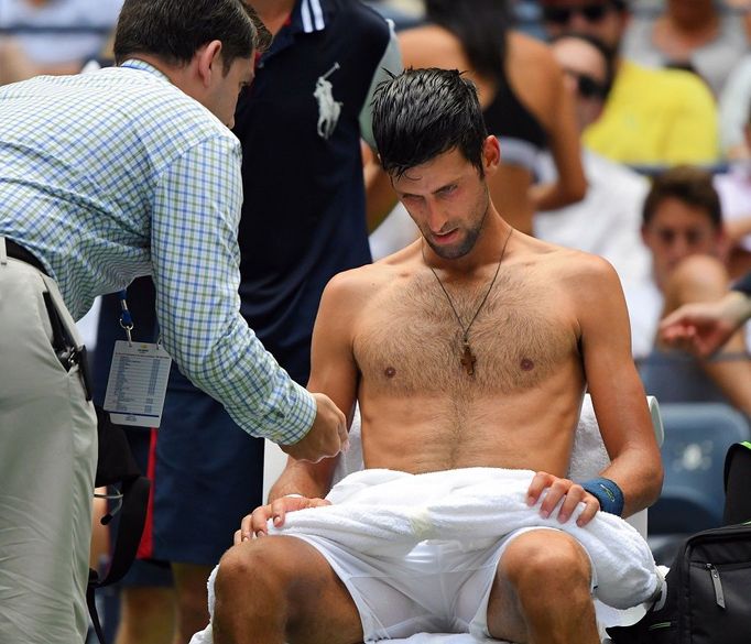 US Open 2018, vedro (Novak Djokovič)