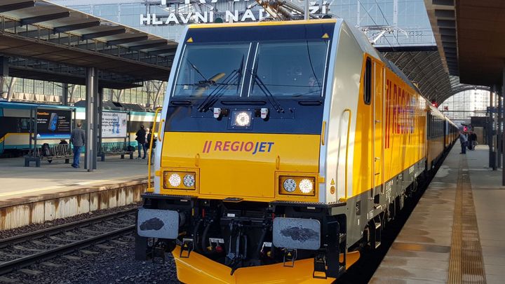 Vlaky RegioJetu vyrazí na linku z Prahy do Budapešti. Pojedou však přes Vídeň