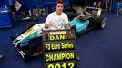 Daniel Juncadella je úřadujícím šampionem Eurosérie Formule 3. Titul si pojistil v posledním závodě na Hockenheimringu.