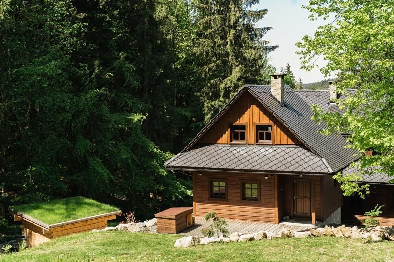 Roubenky Na Dupačce, roubenka, chalupa, ubytování