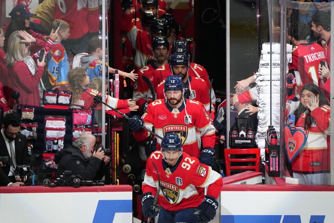 Tomáš Nosek ve finále Stanley Cupu 2025