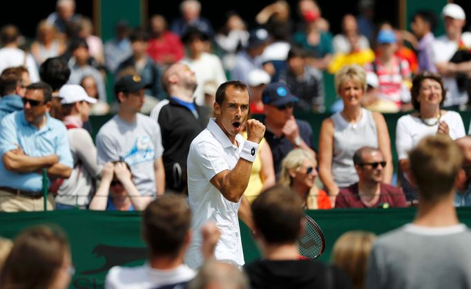 Lukáš Rosol na Wimbledonu 2016