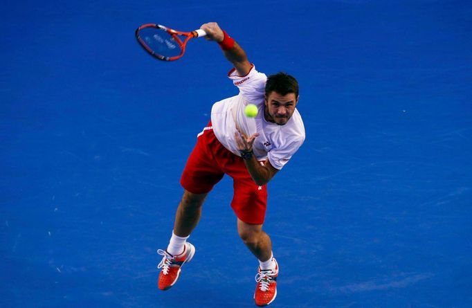 Stanislas Wawrinka v semifinále Australian Open 2014