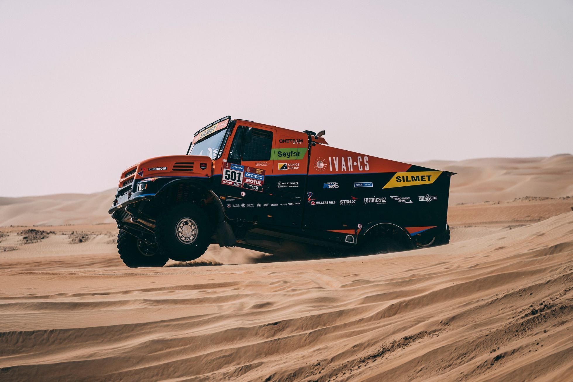 10. etapa Rallye Dakar 2023: Martin Macík ml., Iveco