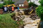 Povodeň v Šumvaldu na Olomoucku zatopila 280 domů, škody se odhadují na 500 milionů