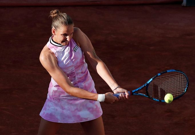 Karolína Plíšková na French Open 2021