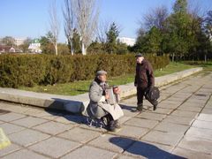 Život důchodců v Podněstří je těžký. Penze činí v přepočtu kolem tisíce korun.
