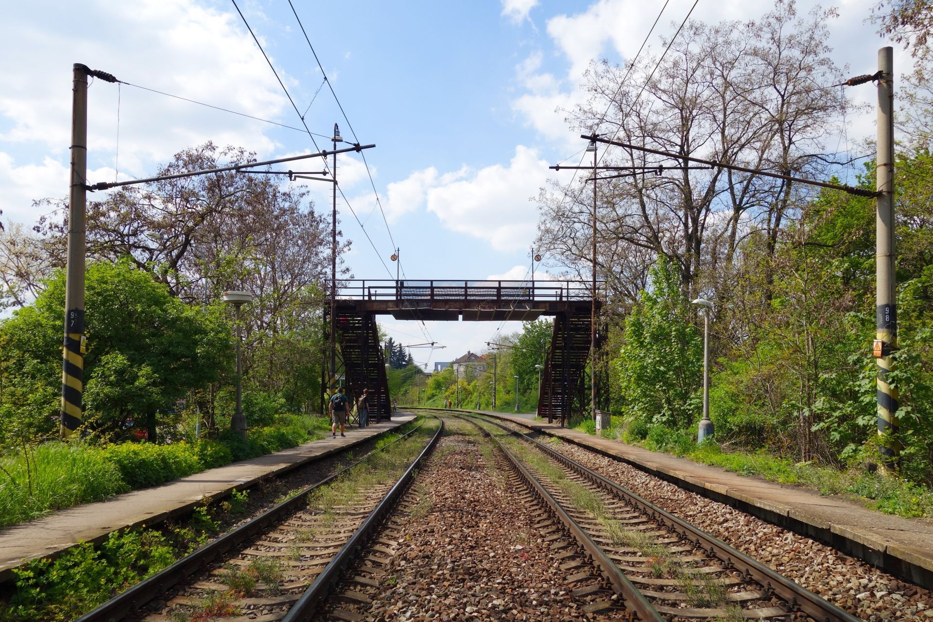 Strašnice, drážní promenáda