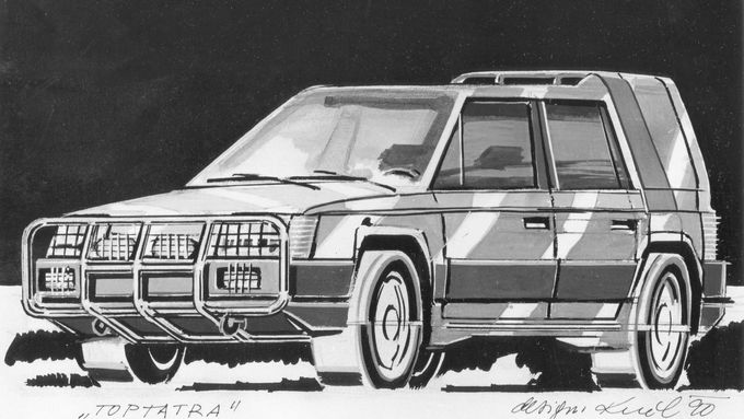 Mohl to být český Land Rover. Výrobu terénního osobáku nakonec Tatra odpískala