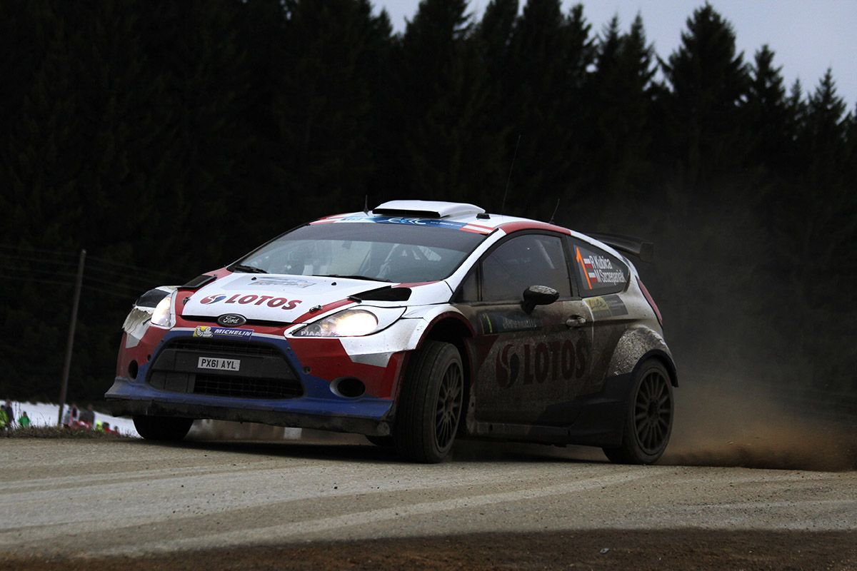 Jänner rallye 2014: Robert Kubica, Ford Fiesta RRC