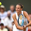 Karolína Plíšková v osmifinále Wimbledonu 2018