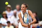 Karolína Plíšková v osmifinále Wimbledonu 2018