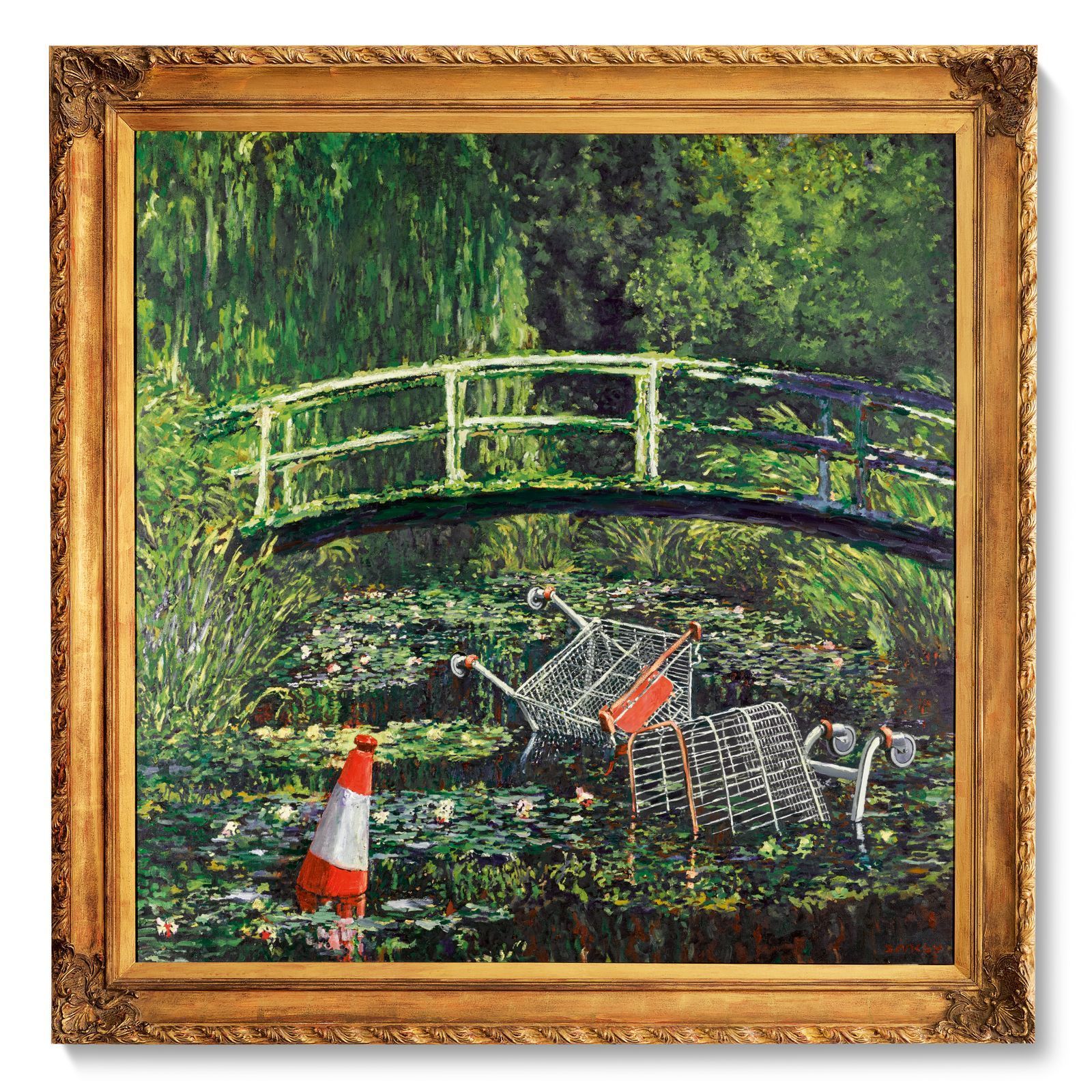 Banksy: Show me the Monet