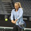 Maria Šarapovová před finále Fed Cupu 2015