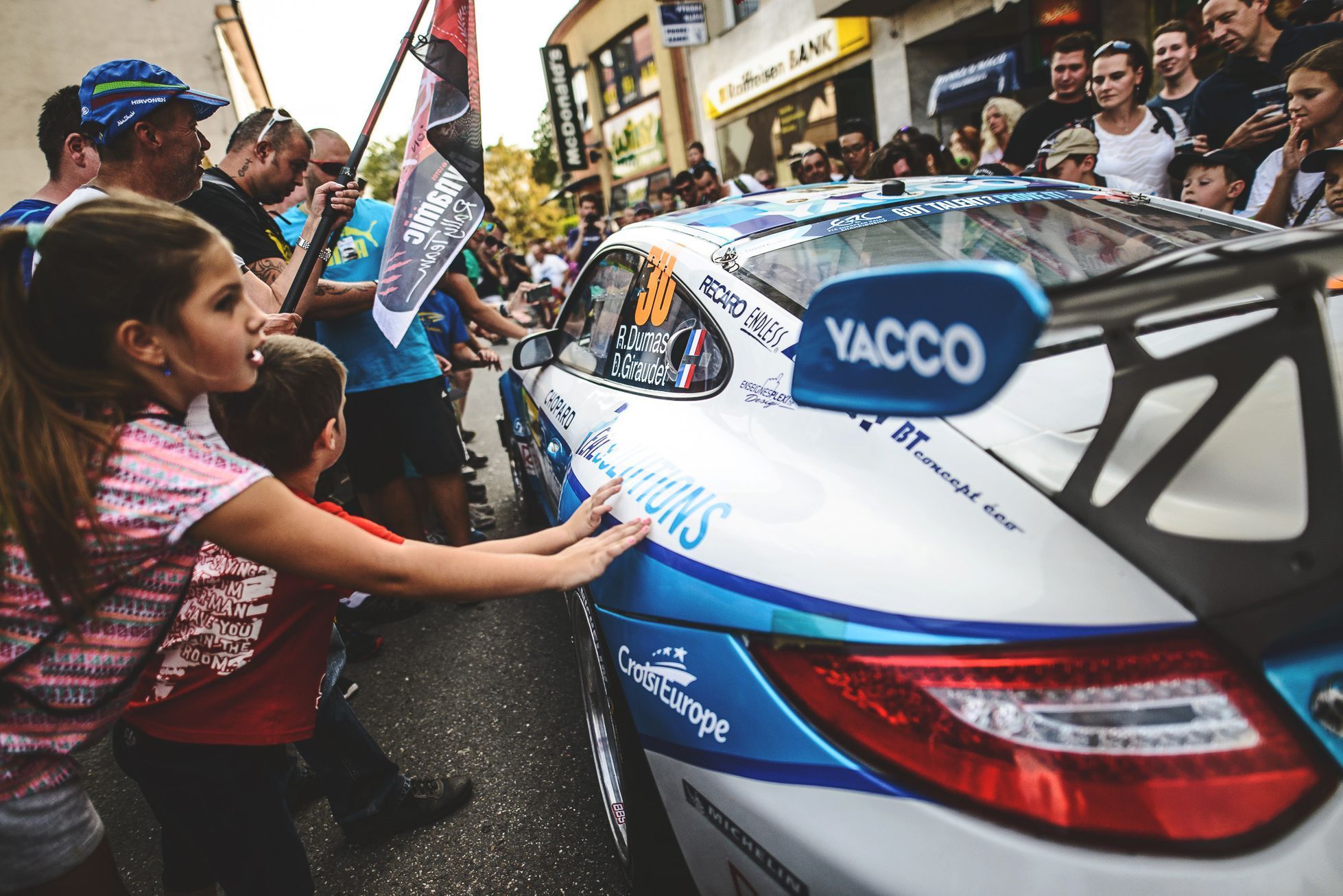 Barum rallye 2017: Romain Dumas, Porsche 997 GT3 RS 4.0 RGT