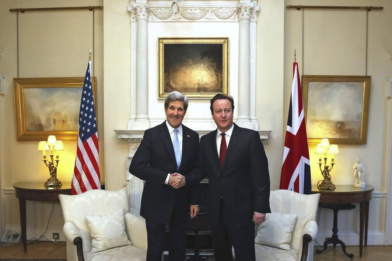 John Kerry na cestě po Evropě - Londýn