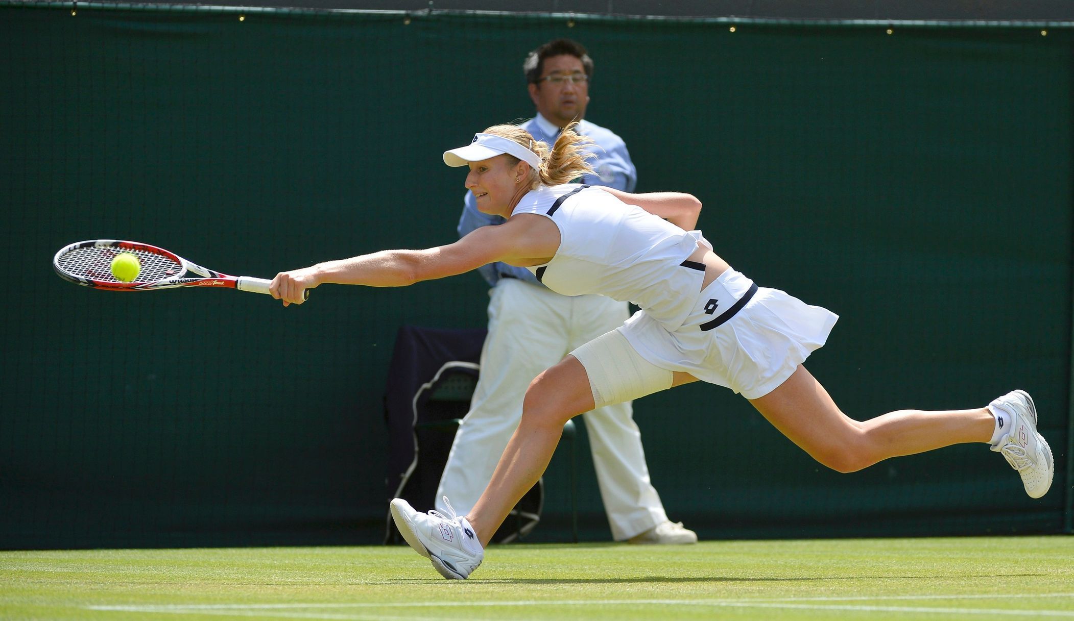 Jekatěrina Makarovová na Wimbledonu 2013