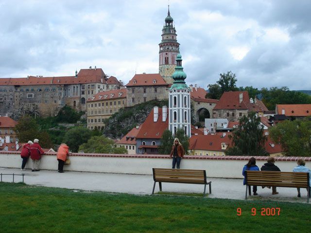 Český Krumlov, město v UNESCO