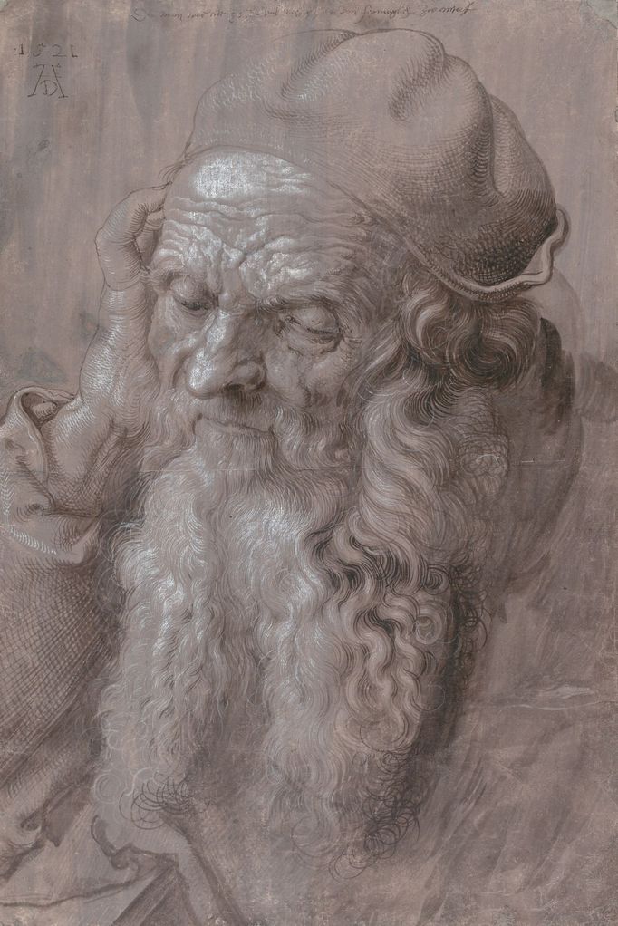 Albrecht Dürer: Třiadevadesátiletý muž, 1521