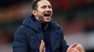 Soccer Football - Premier League - Arsenal v Chelsea - Emirates Stadium, London, Britain - December 29, 2019 Chelsea manager Frank Lampard celebrates after the match  Act