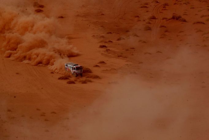 Martin Šoltys (Tatra) v 10. etapě Rallye Dakar 2021