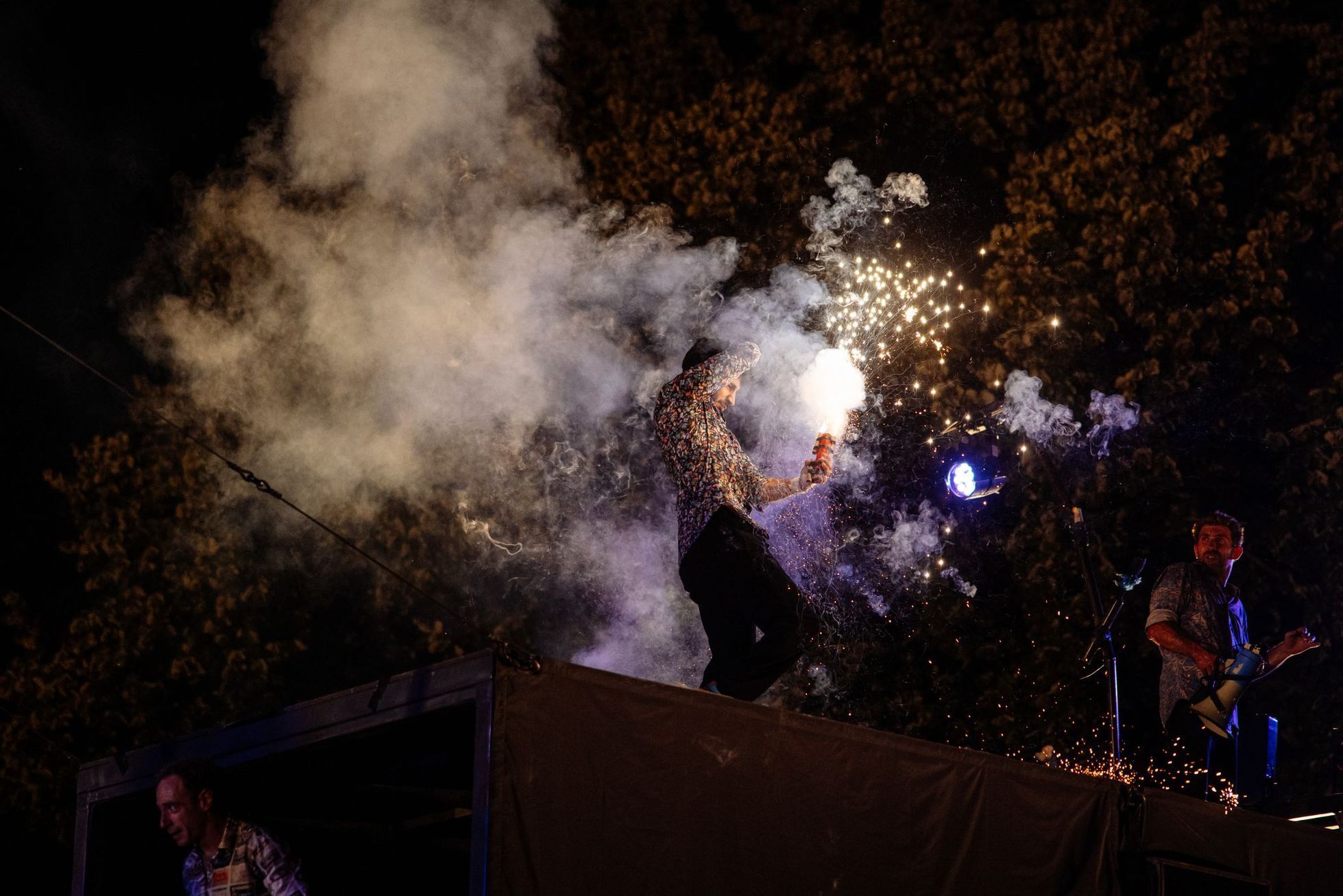 Letná Letná, Akoreacro, nový cirkus, představení