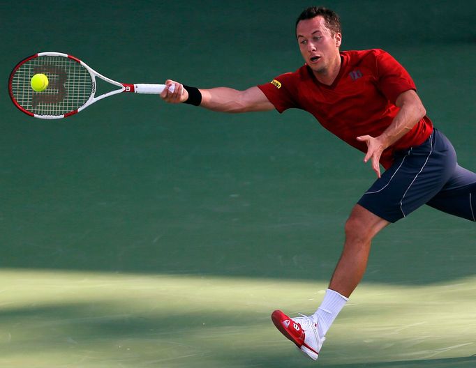 Philipp Kohlschreiber na turnaji v Dubaji 2014