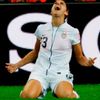 MS ve fotbalu žen: USA - Japonsko (oslava Morganová)
