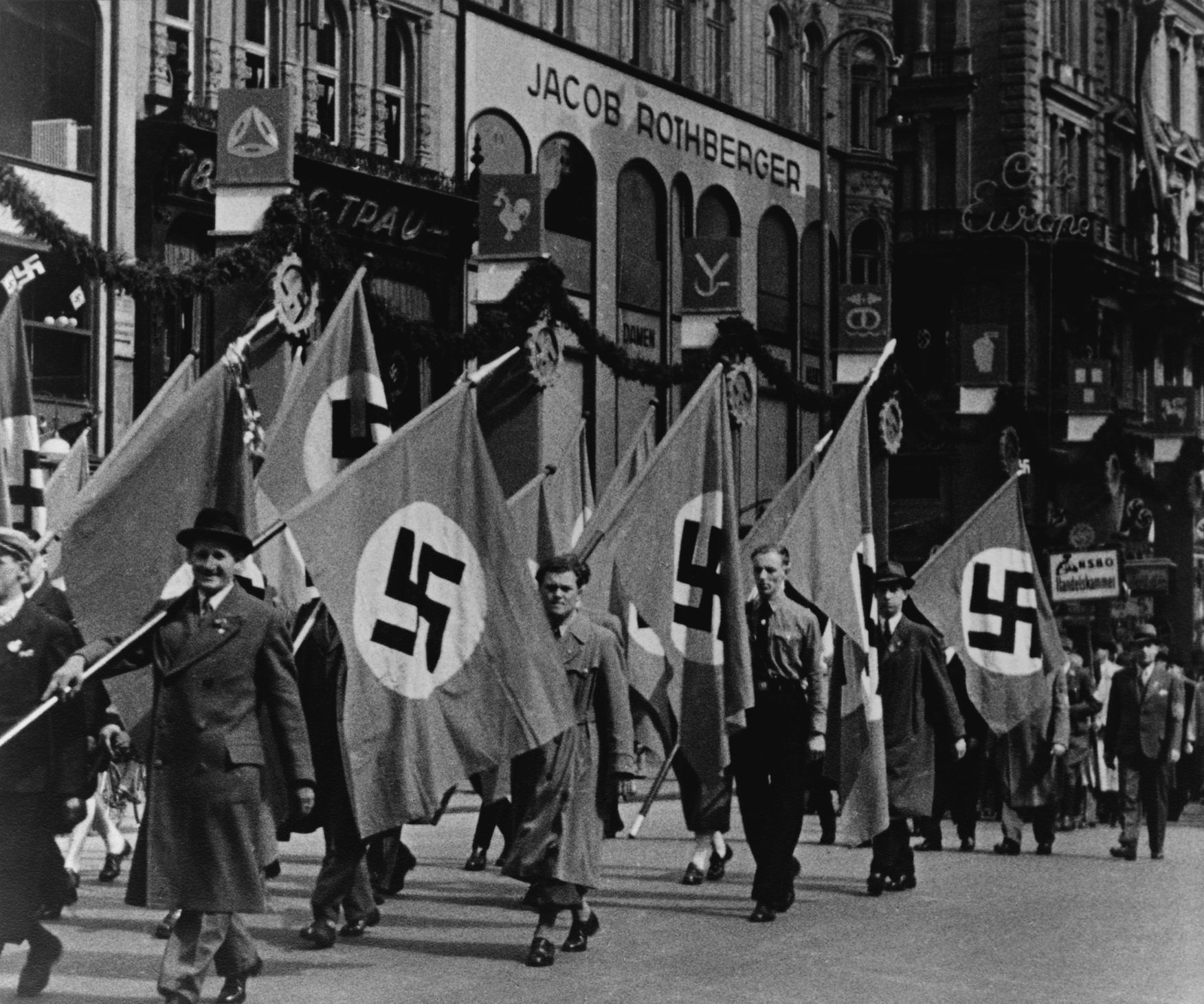 Nacisté v Rakousku - ilustrační foto.